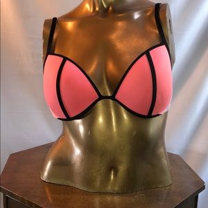 Coral and pink VS bikini top
